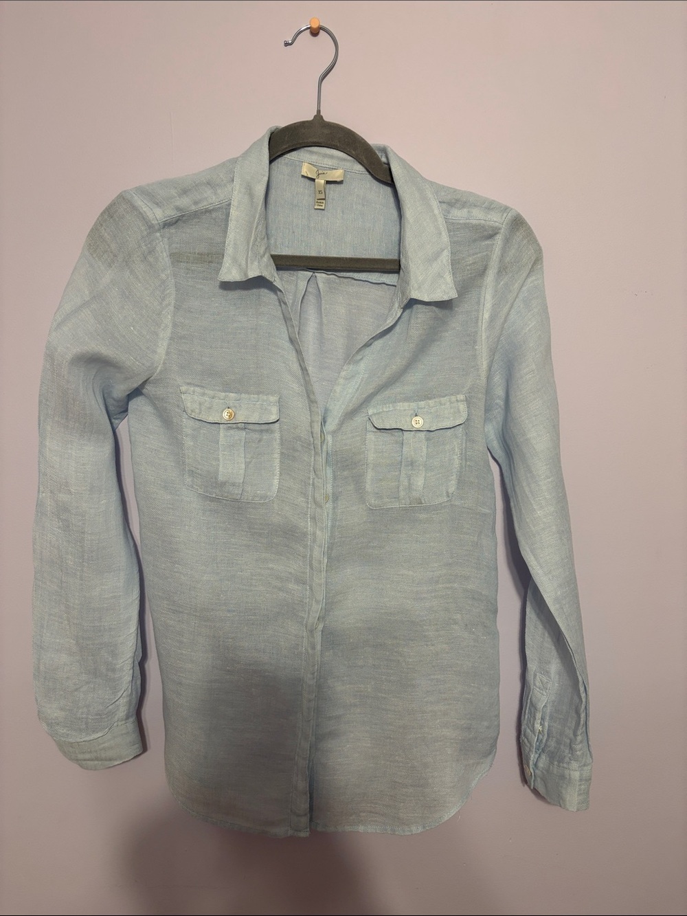 Joie Long-Sleeve Button-Down Shirt